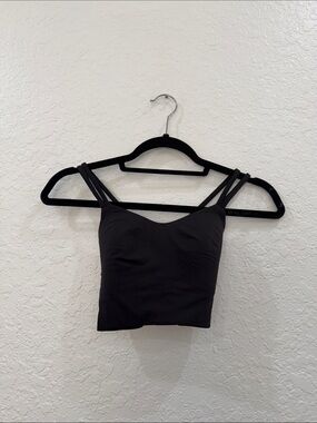 lululemon athletica Black Double-Strap Sports Bra